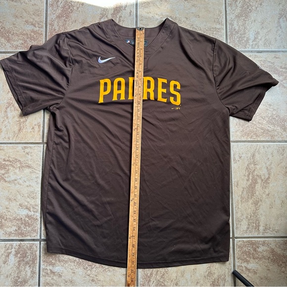 Nike San Diego Padres Brown Jersey XL - Picture 9 of 9